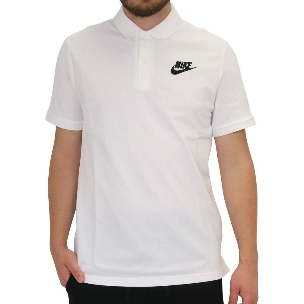 Nike Men's Sportswear Matchup Polo, White/Black, Size XXL